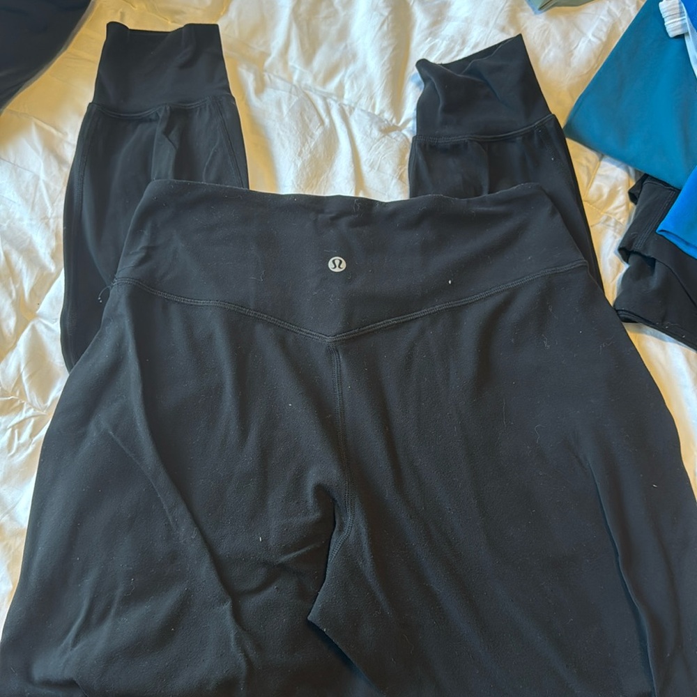Lululemon align joggers black